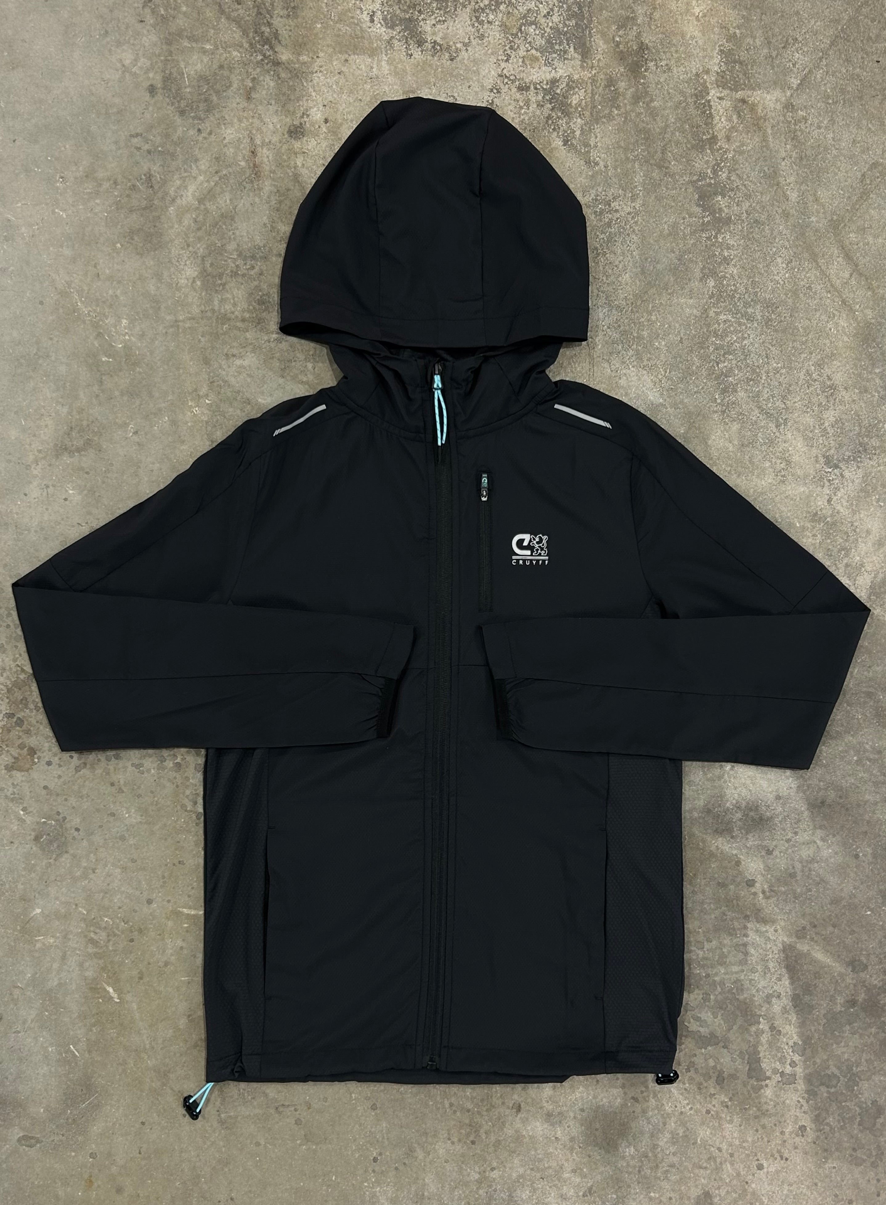 Cruyff Junior Igneous Windbreaker - Black