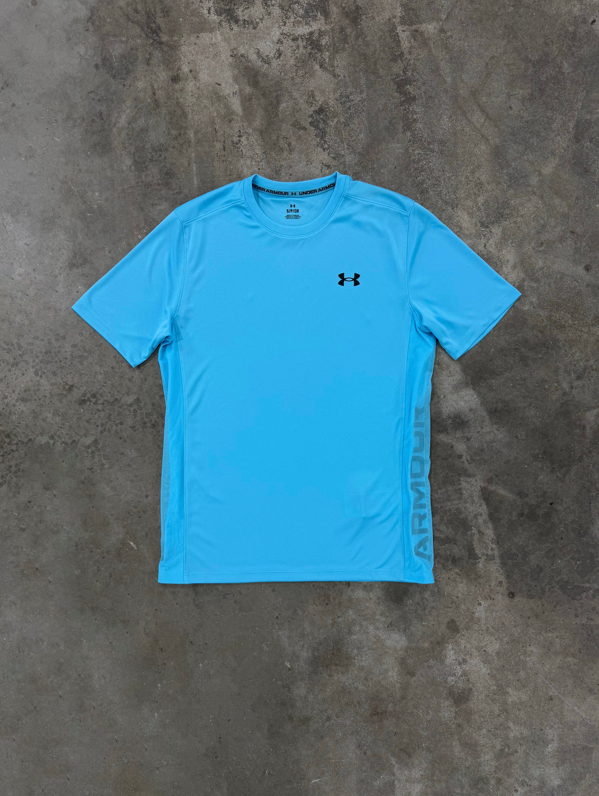 Under Armour Tech Utility T Shirt - Fresco Blue / Black from DripModa
