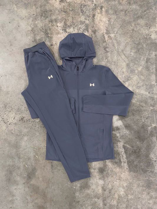 Under Armour Pro Storm Grey Tracksuit - Jacket / Pant