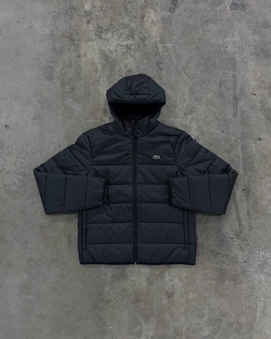 Lacoste Lightweight Puffer Jacket - Black