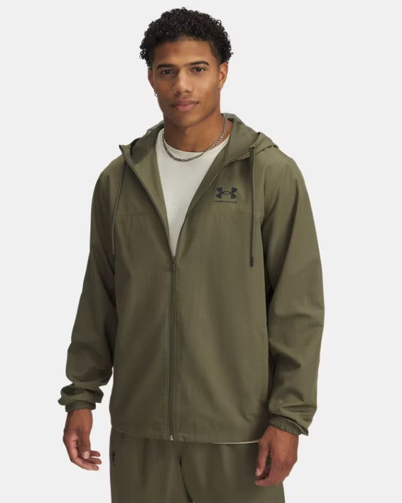 Under Armour Khaki Rival Woven Tracksuit - Jacket / Pant