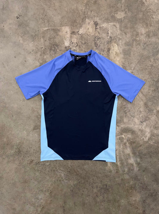 Monterrain Vault Woven T Shirt - Velvet Dusk / Lagoon Drift