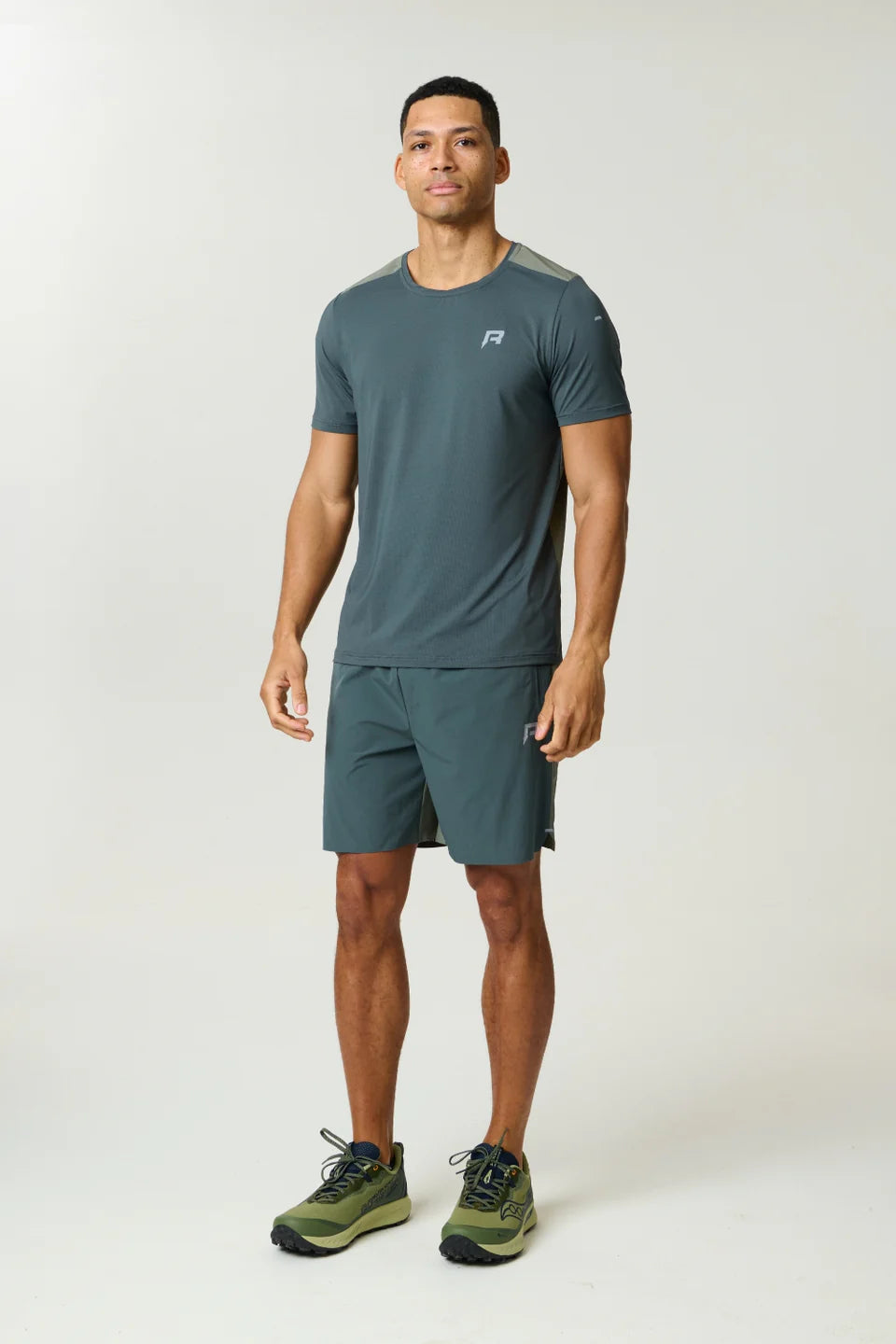 Reprimo Clima Short - Dark Moss / Khaki from Dripmoda
