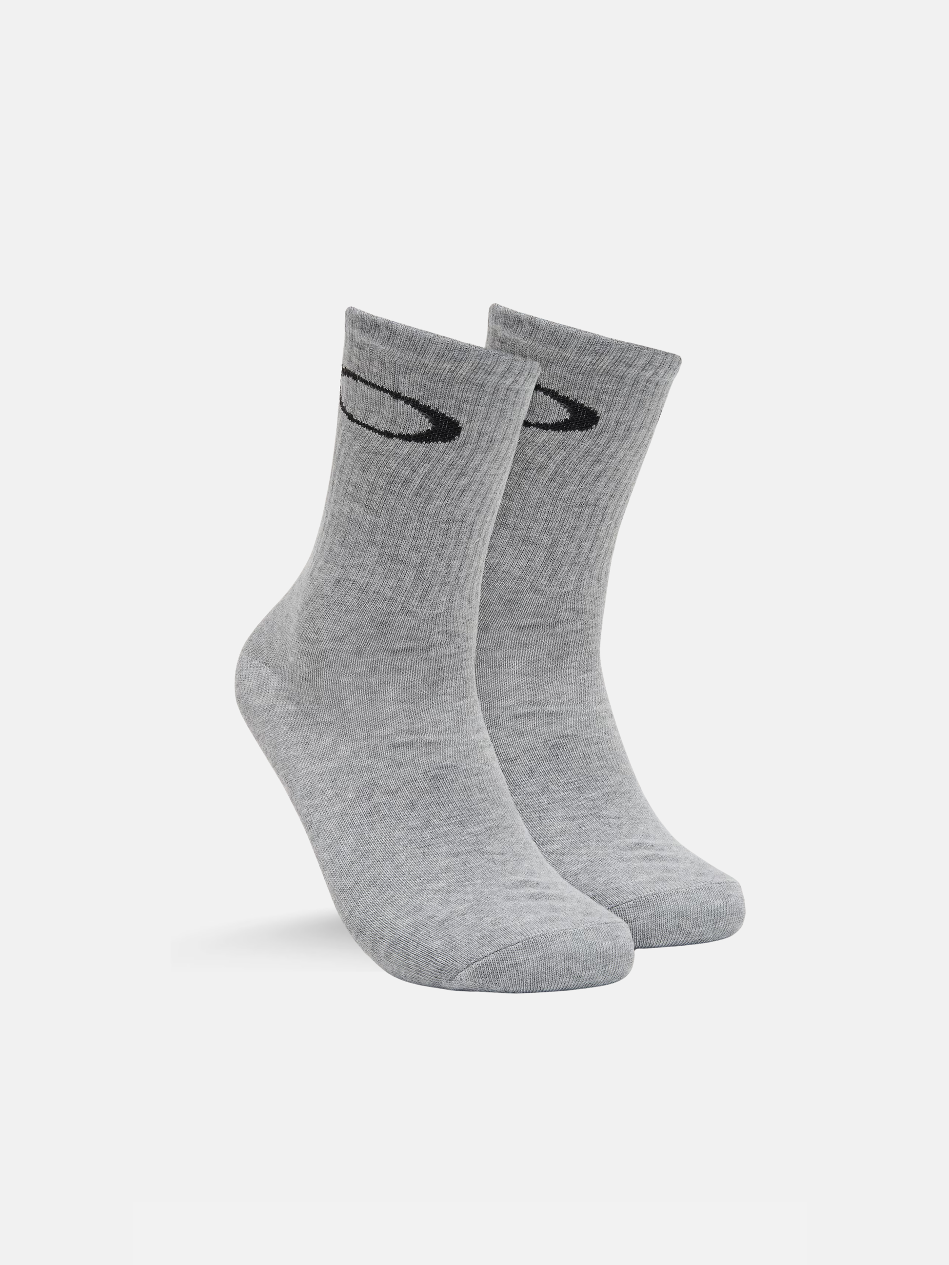 Oakley Ellipse Crew Sock 3 Pack - Grey from DripModa