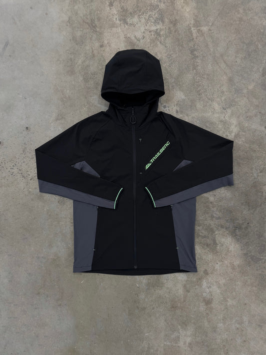 Trailberg Pulsewave Hood - Black /Inkwell Shadow