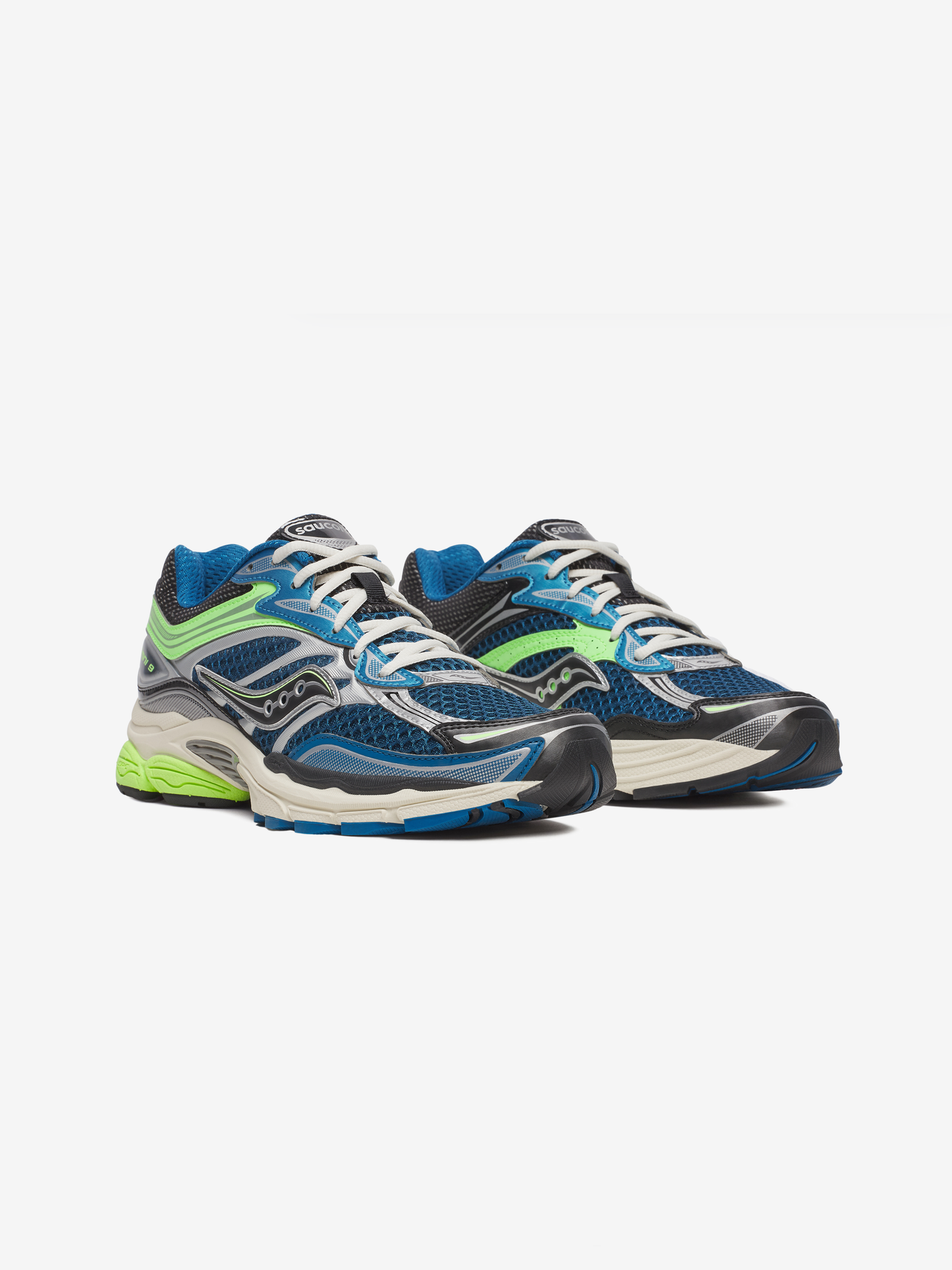 Saucony Progrid Omni 9 - Blue / Lime
