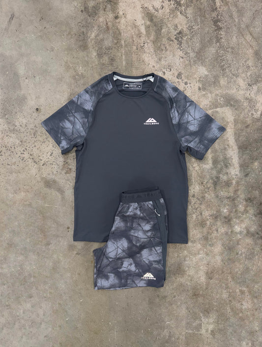 Trailberg Ice Grey Set - T Shirt / Short