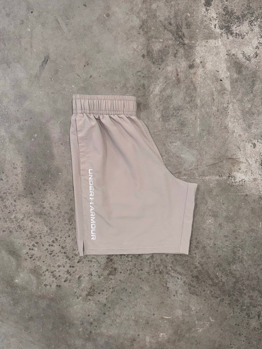 Under Armour Wordmark Short - Brown