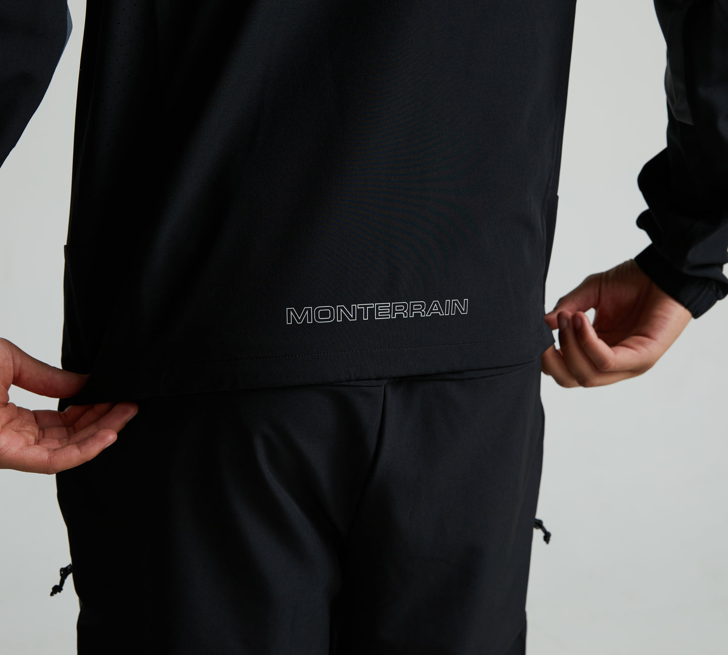 Monterrain Orbit Woven Black 3 Piece Set - Jacket / T Shirt / Pant