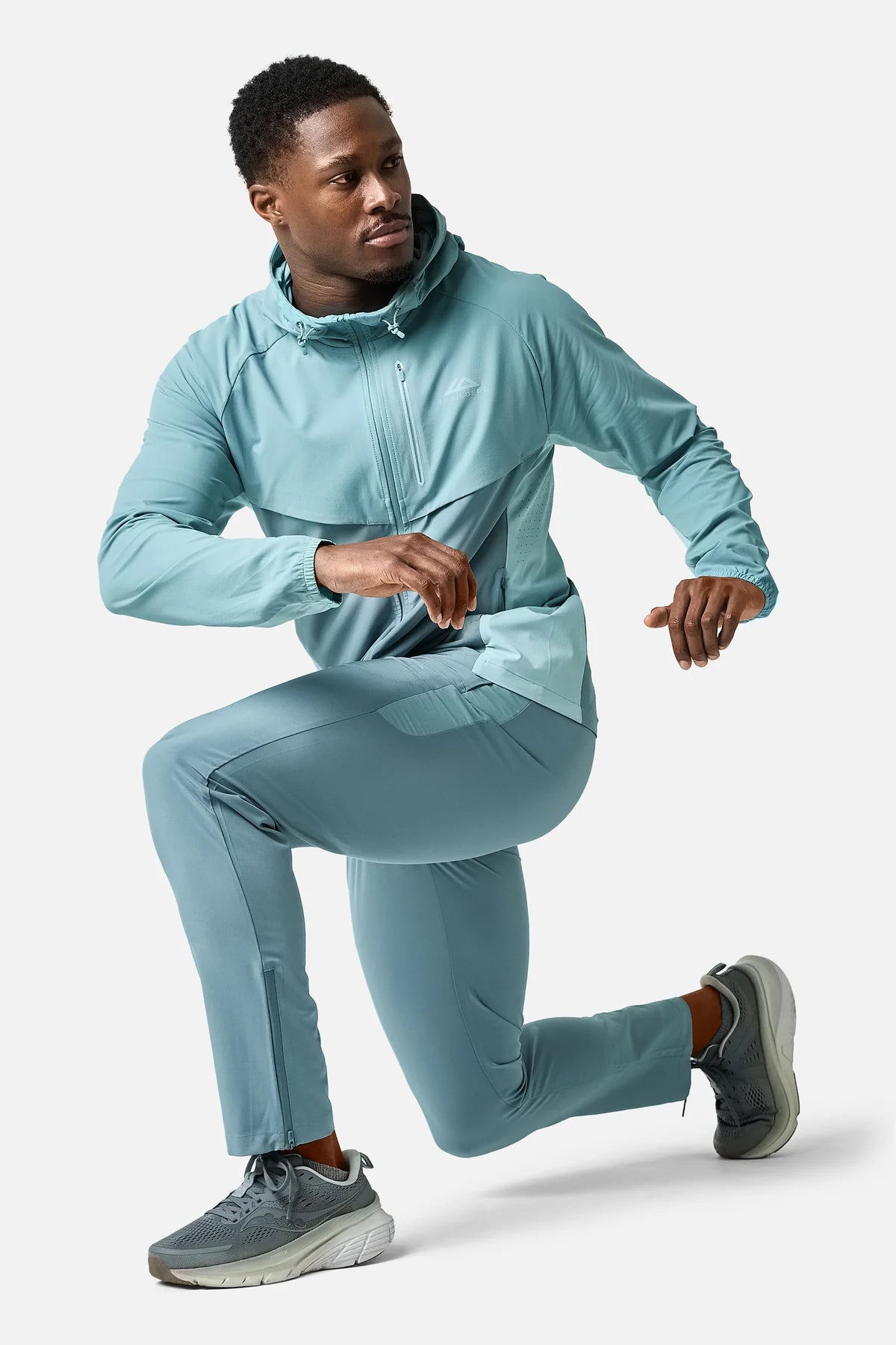 Trailberg SS26 Cloud Frosted Denim Tracksuit - Jacket / Pant