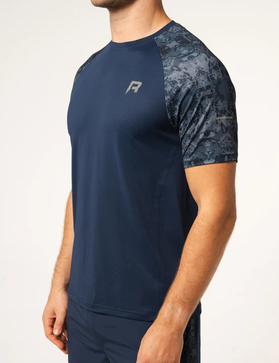 Reprimo Shibori Navy 3 Piece Set - Jacket / T Shirt / Short
