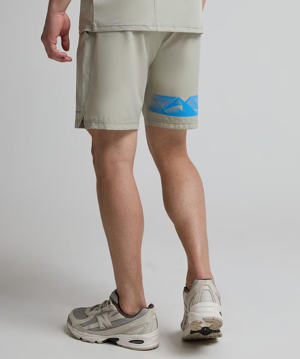 Monterrain Distance Short - Ancient Pewter / Feather Blue from DripModa