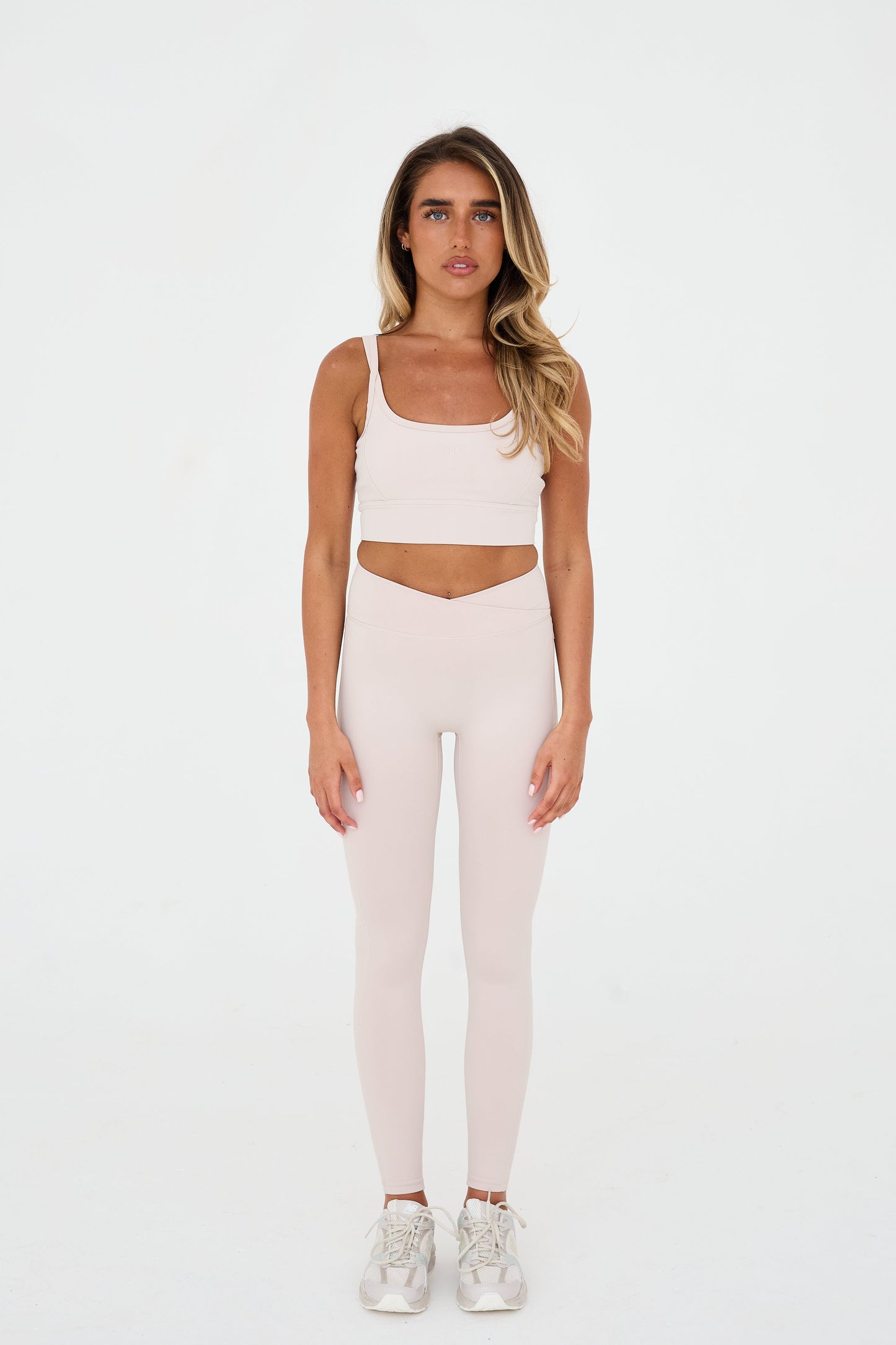 MDA Core Wrap Waist Leggings - Bone from DripModa