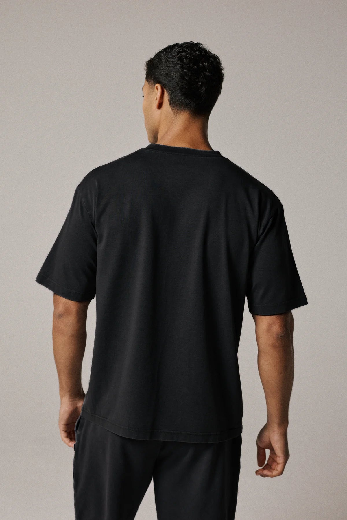 Condition Oversized Softlux T Shirt - Washed Black