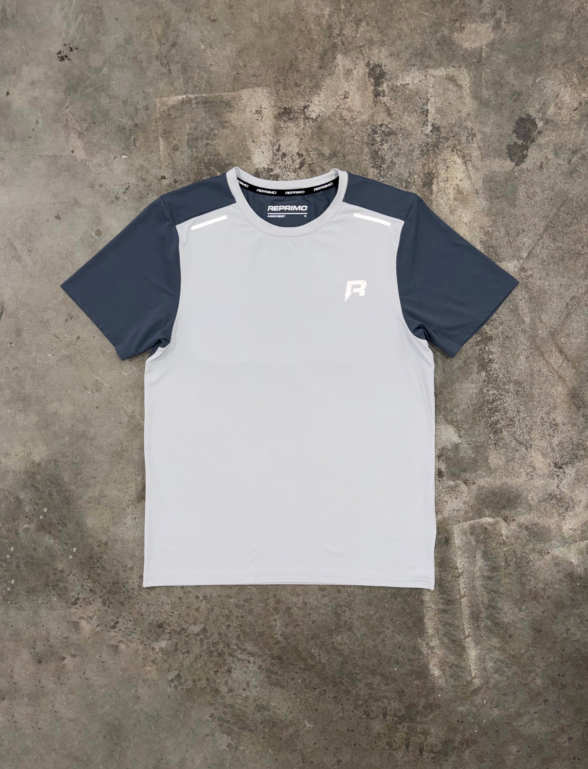 Reprimo Flight T Shirt - Vapour Blue / Turbulence from DripModa