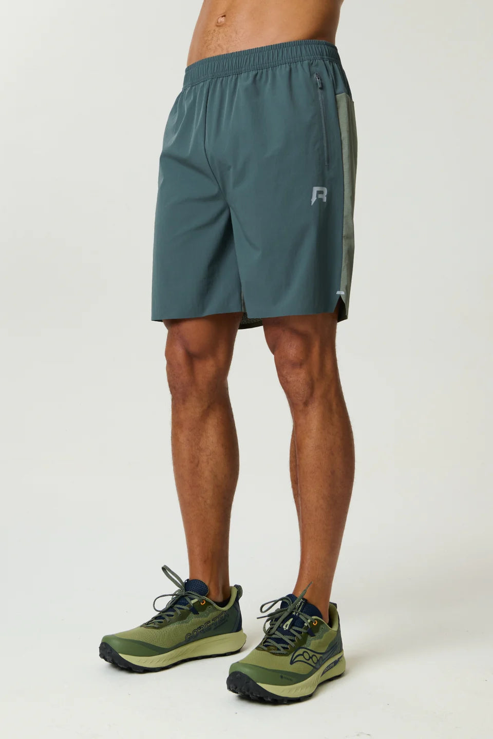 Reprimo Clima Short - Dark Moss / Khaki from Dripmoda