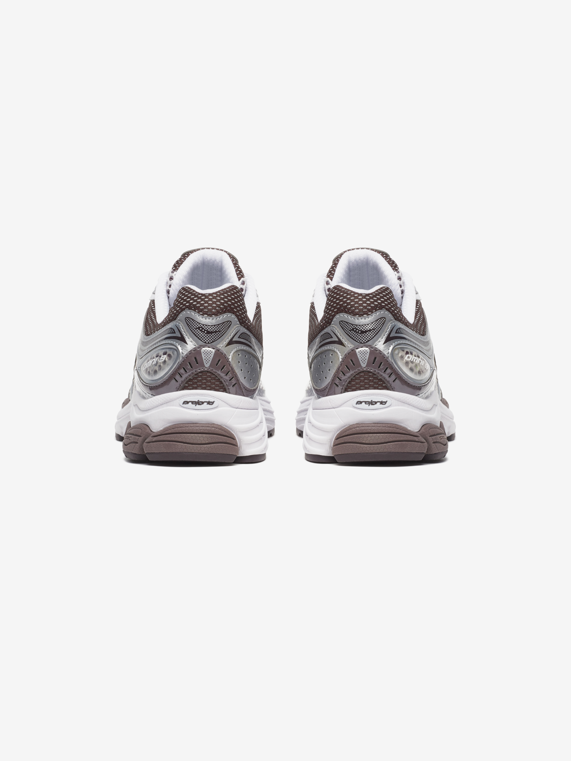 Saucony Progrid Omni 9 - White / Brown from DripModa