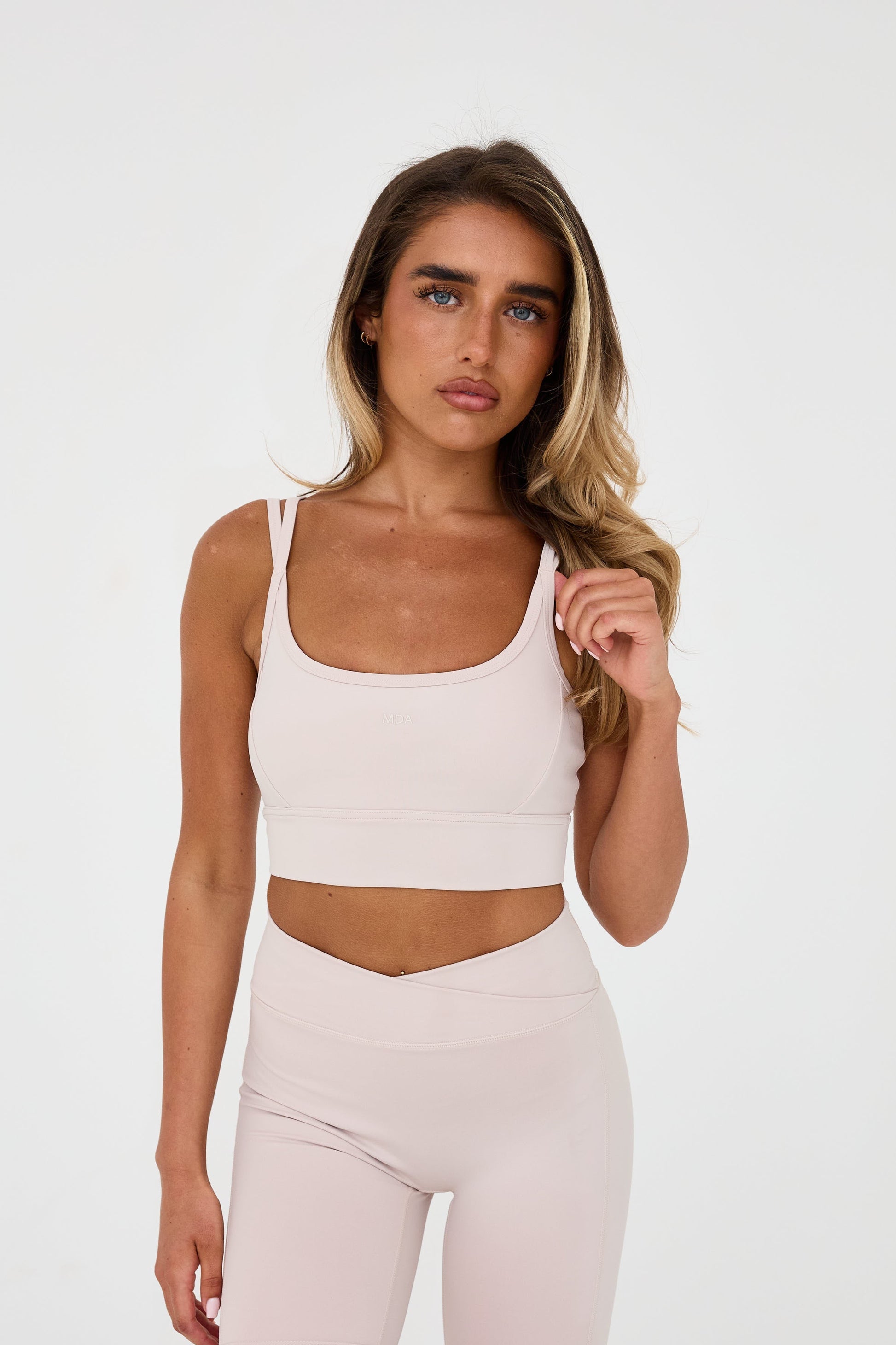 MDA Core Double Strap Bra - Bone from DripModa