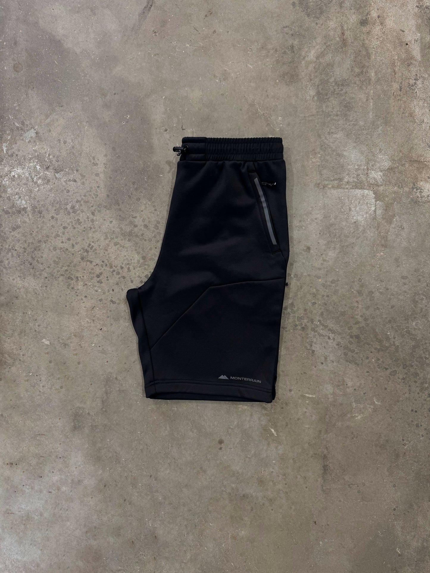 Monterrain Speed 2.0 Poly Fleece Short - Black from Dripmoda
