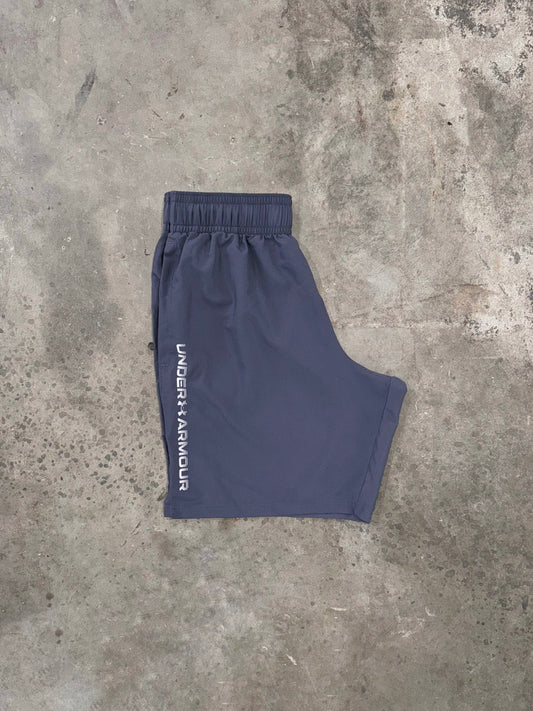 Under Armour Wordmark Short - Grey / White