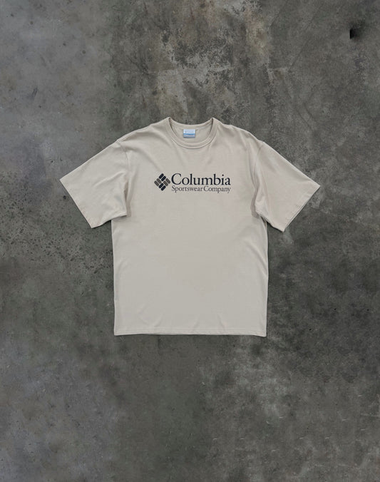 Columbia CSC Heavyweight Logo T Shirt - Dark Stone