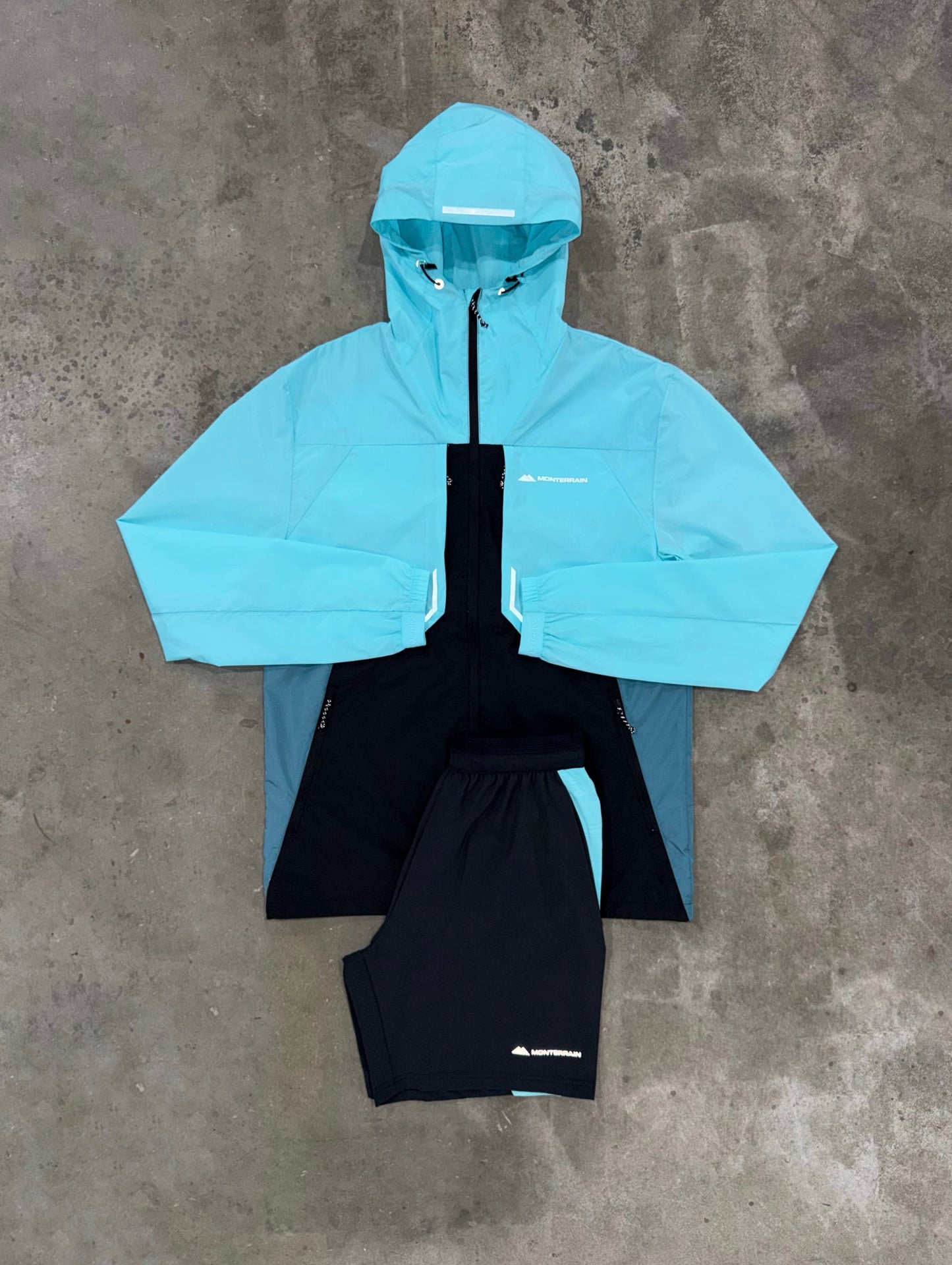 Monterrain Lyder Gleaming Blue Set - Jacket / Short