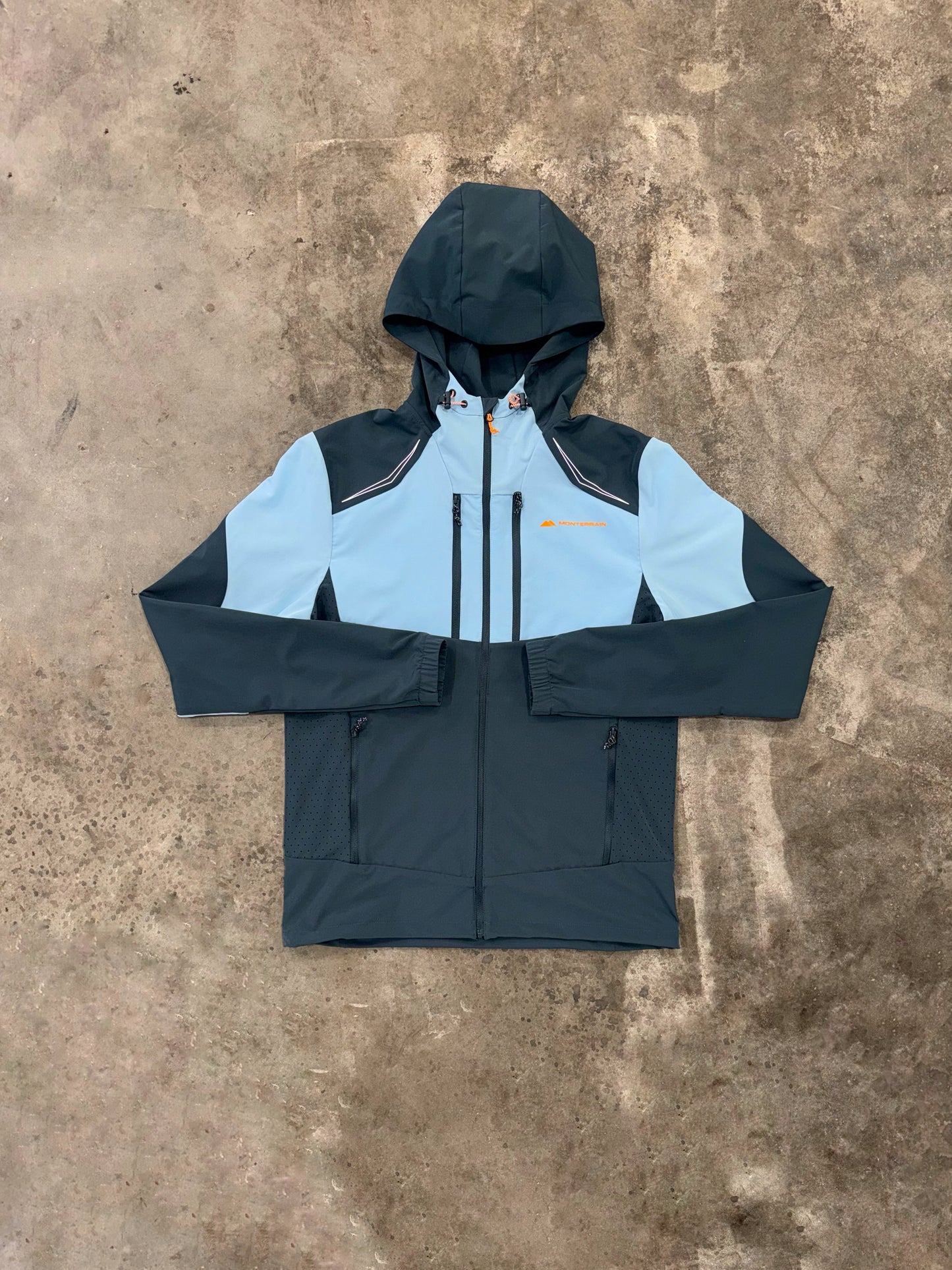 Monterrain Orbit Woven Jacket - Twilight / Skybound Blue from Dripmoda