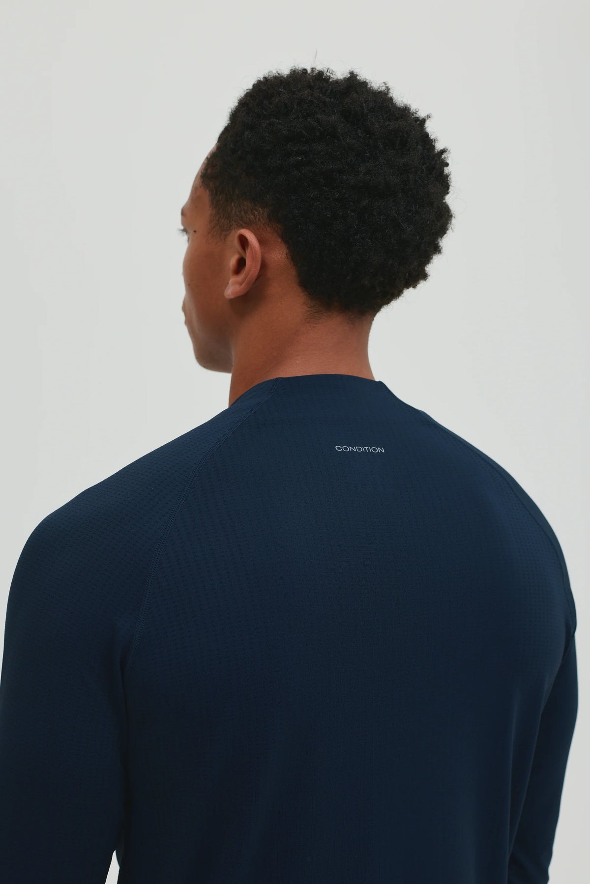Condition Core Seamless Quarter Zip - Navy