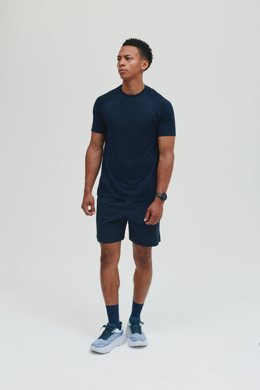 Condition Core Seamless Navy Set - T Shirt / Short