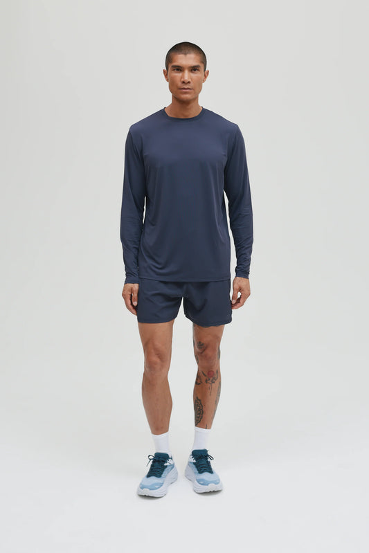 Condition Aero Midnight Long Sleeve Set - T Shirt / Short from DripModa