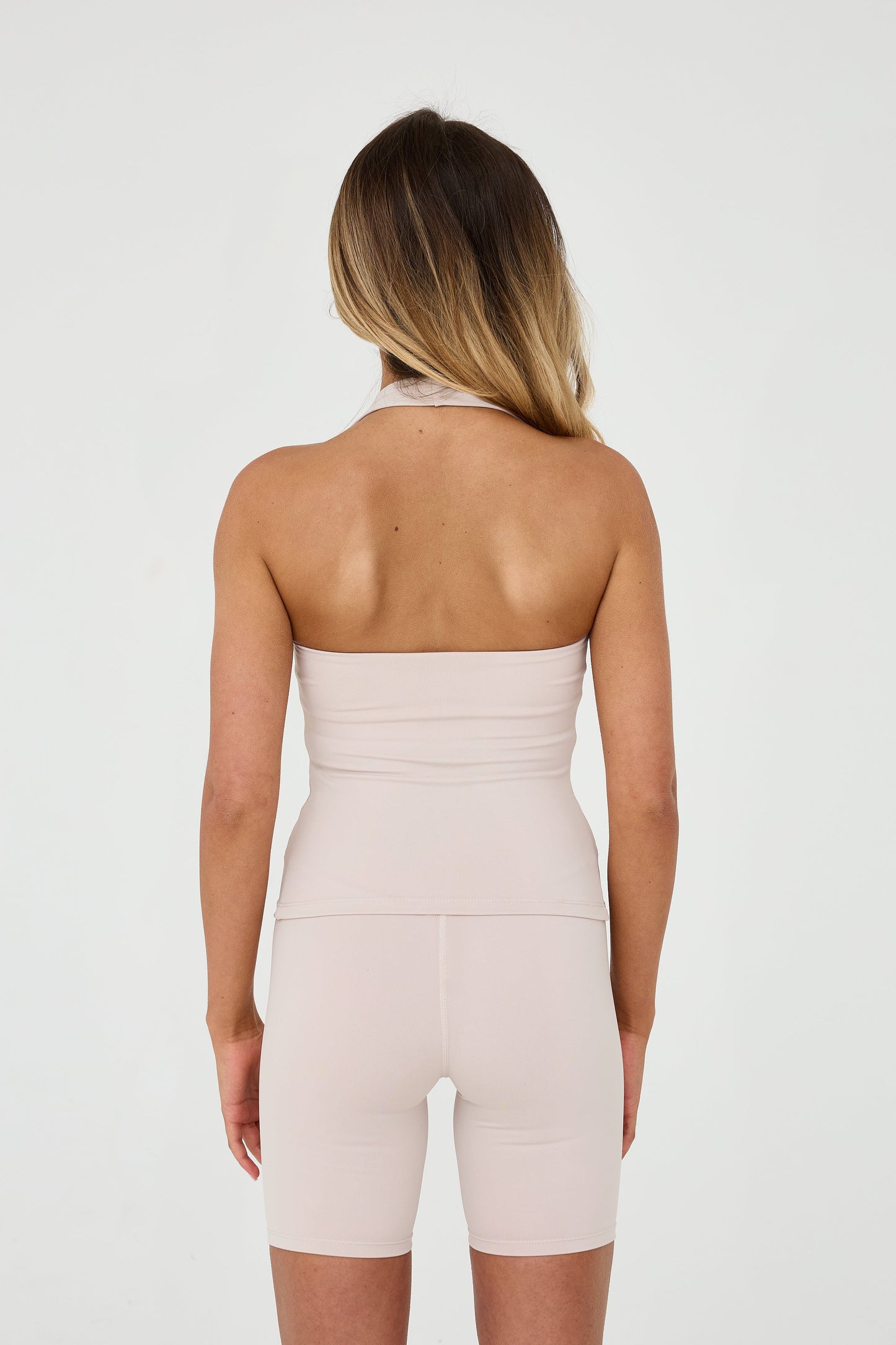 MDA Core Bone Halter Set - Halter Top & Wrap Shorts