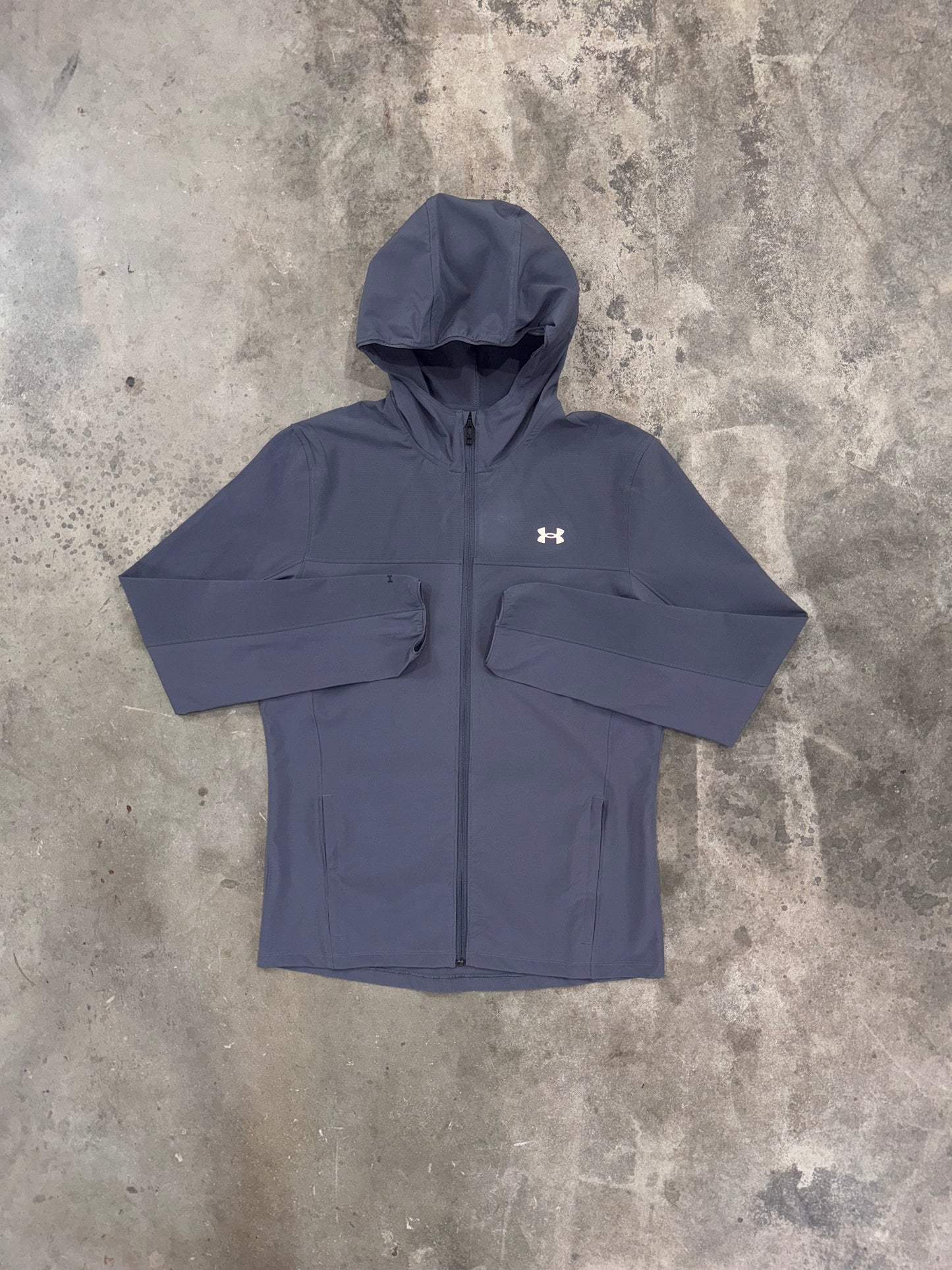 Under Armour Grey Velociti Pro Storm Set - Jacket / Short