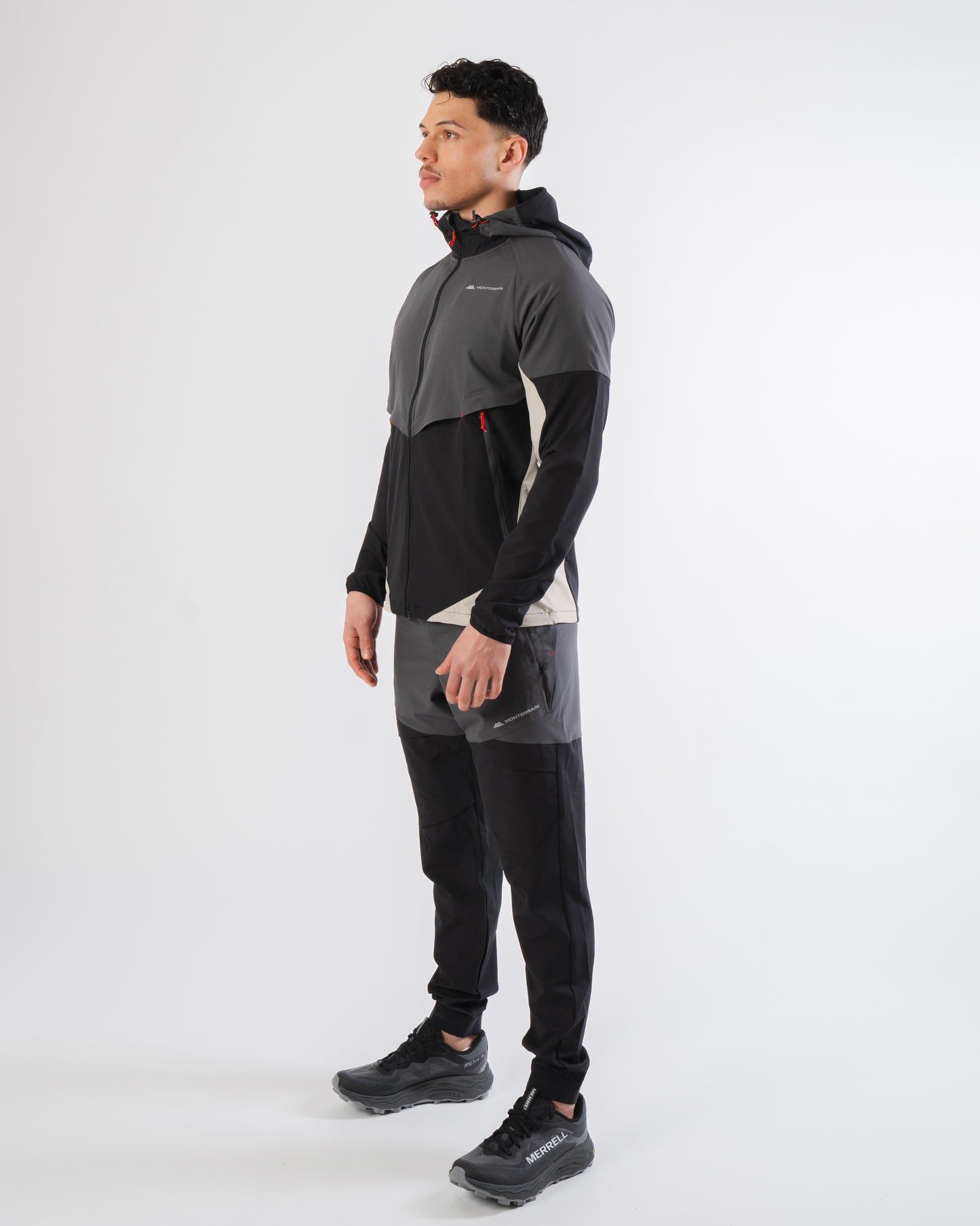 Monterrain Vault Woven Pant - Black / Fossil from Dripmoda