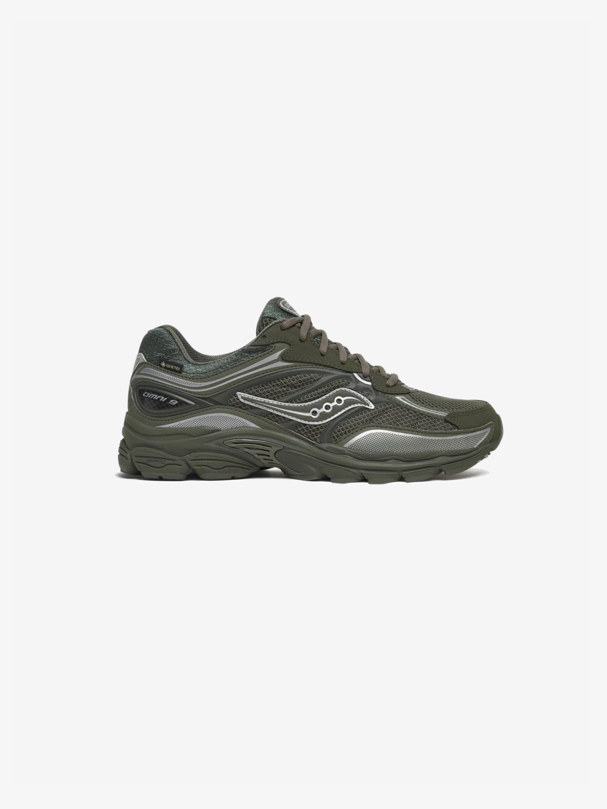 Saucony Omni 9 Trainer GTX - Fatigue / Silver