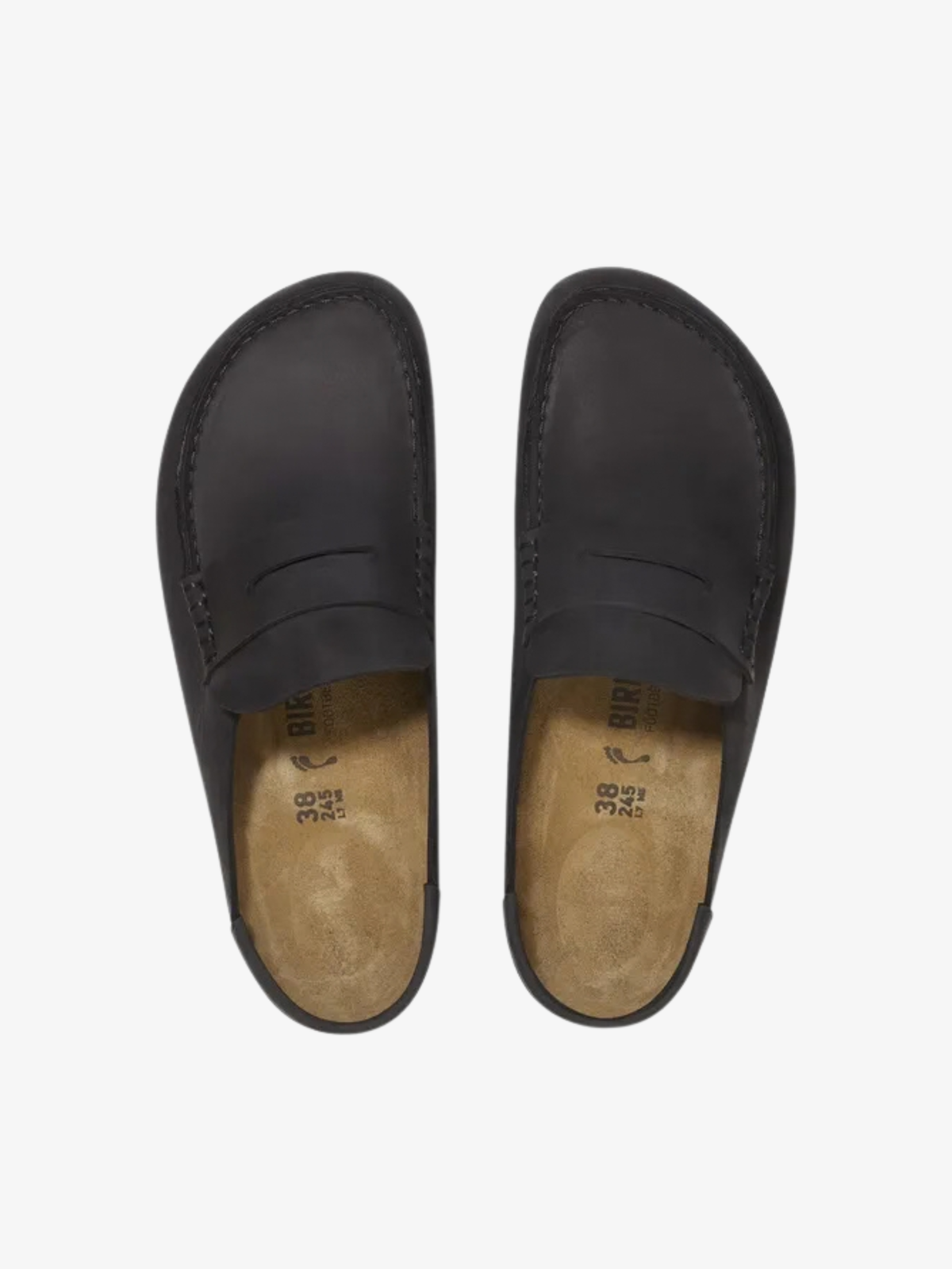 Birkenstock Naples Wrapped Oiled Leather - Black
