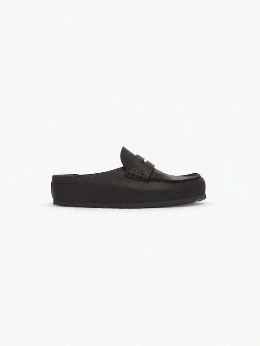 Birkenstock Naples Wrapped Oiled Leather - Black
