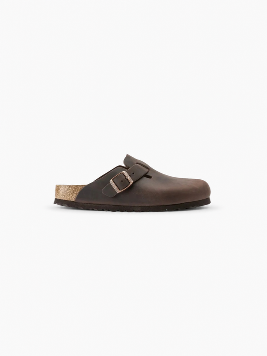 Birkenstock Boston Oiled Leather - Habana