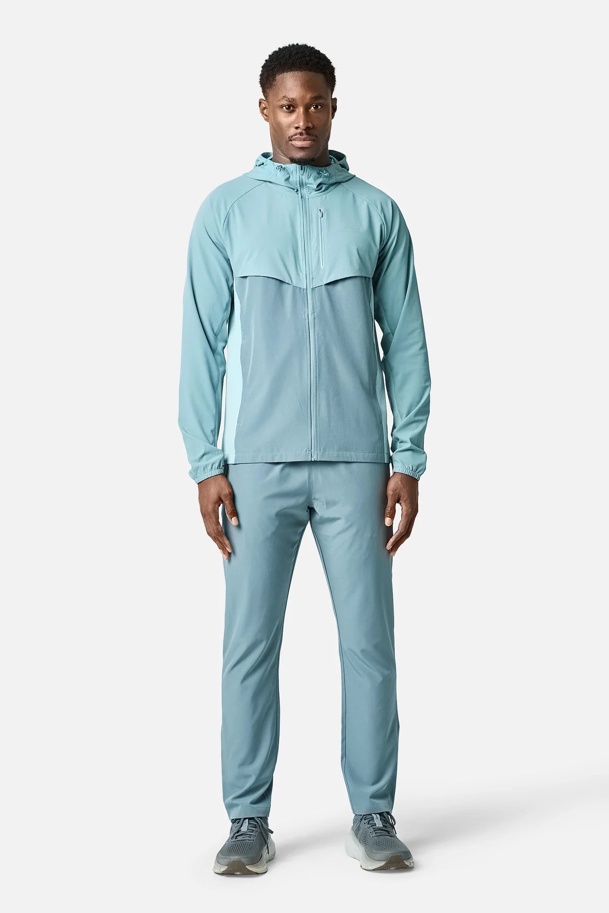 Trailberg SS26 Cloud Frosted Denim Tracksuit - Jacket / Pant