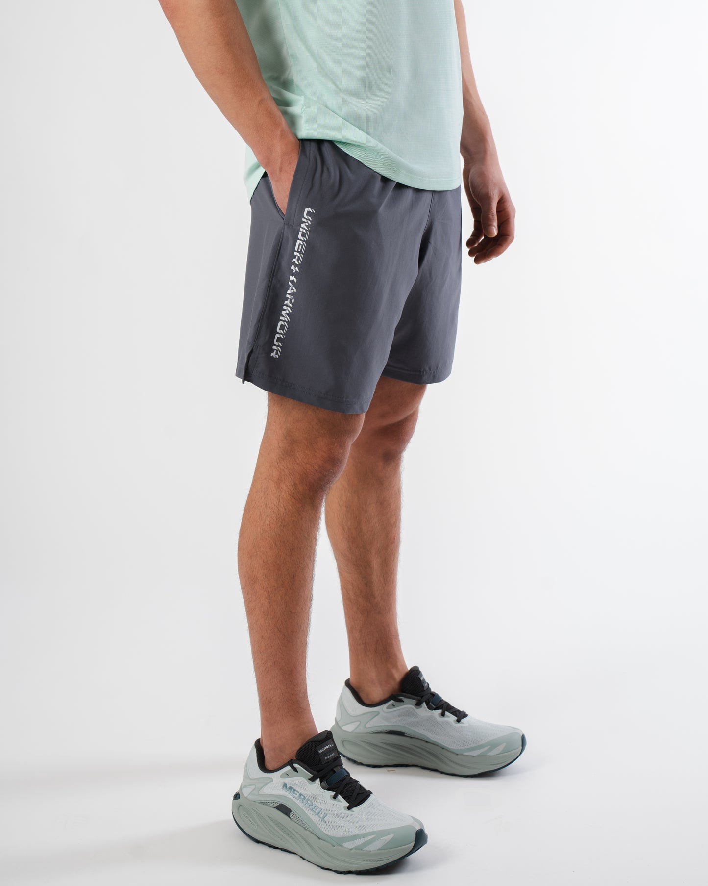 Under Armour Textured Mint Set - T Shirt / Short