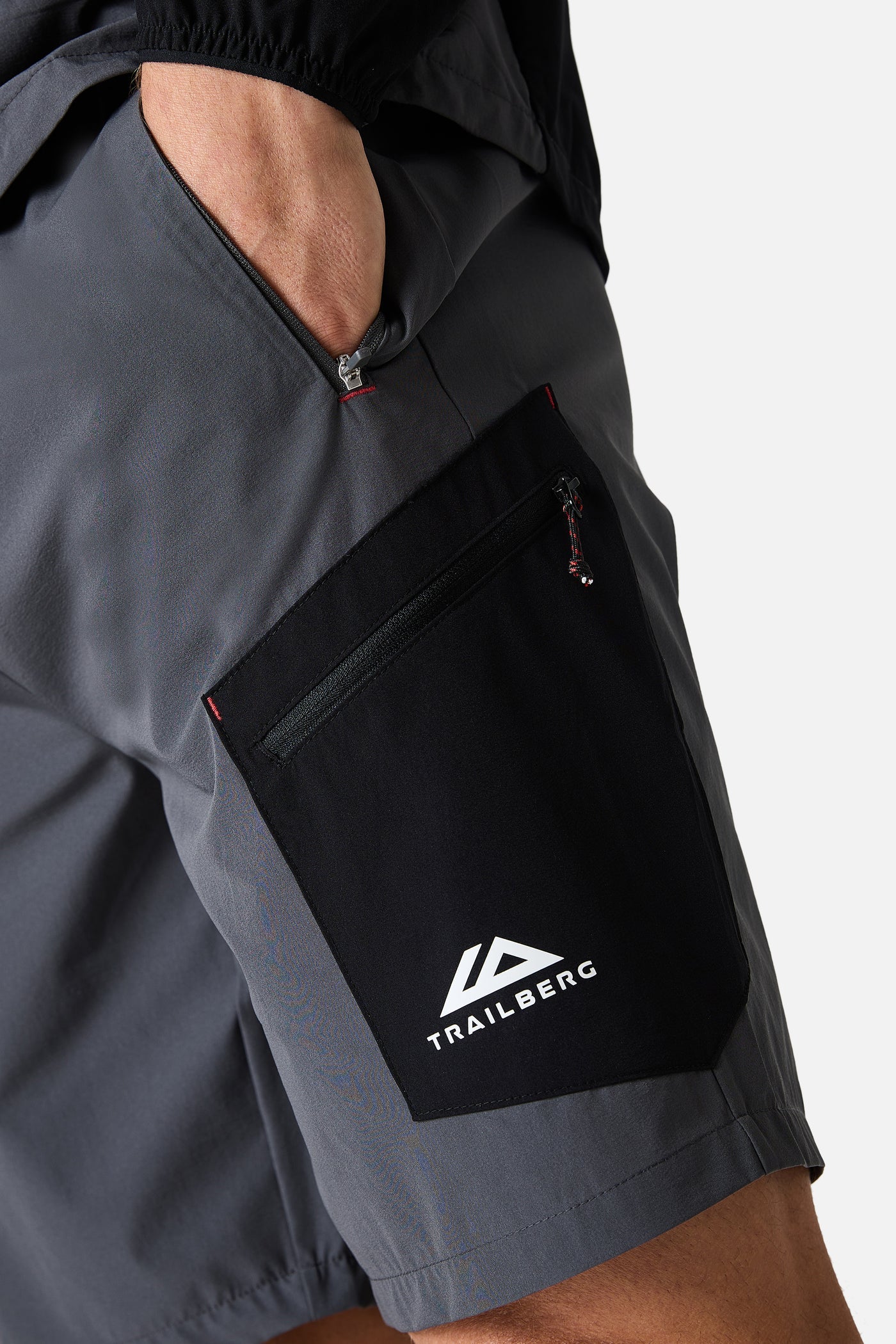 Trailberg Oberland Volcano Grey Set - Jacket / Short from DripModa