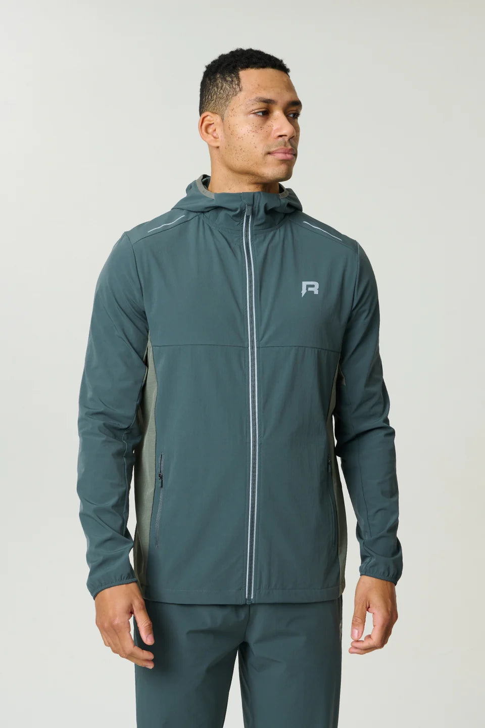 Reprimo Clima Shell Jacket - Dark Moss / Khaki from Dripmoda