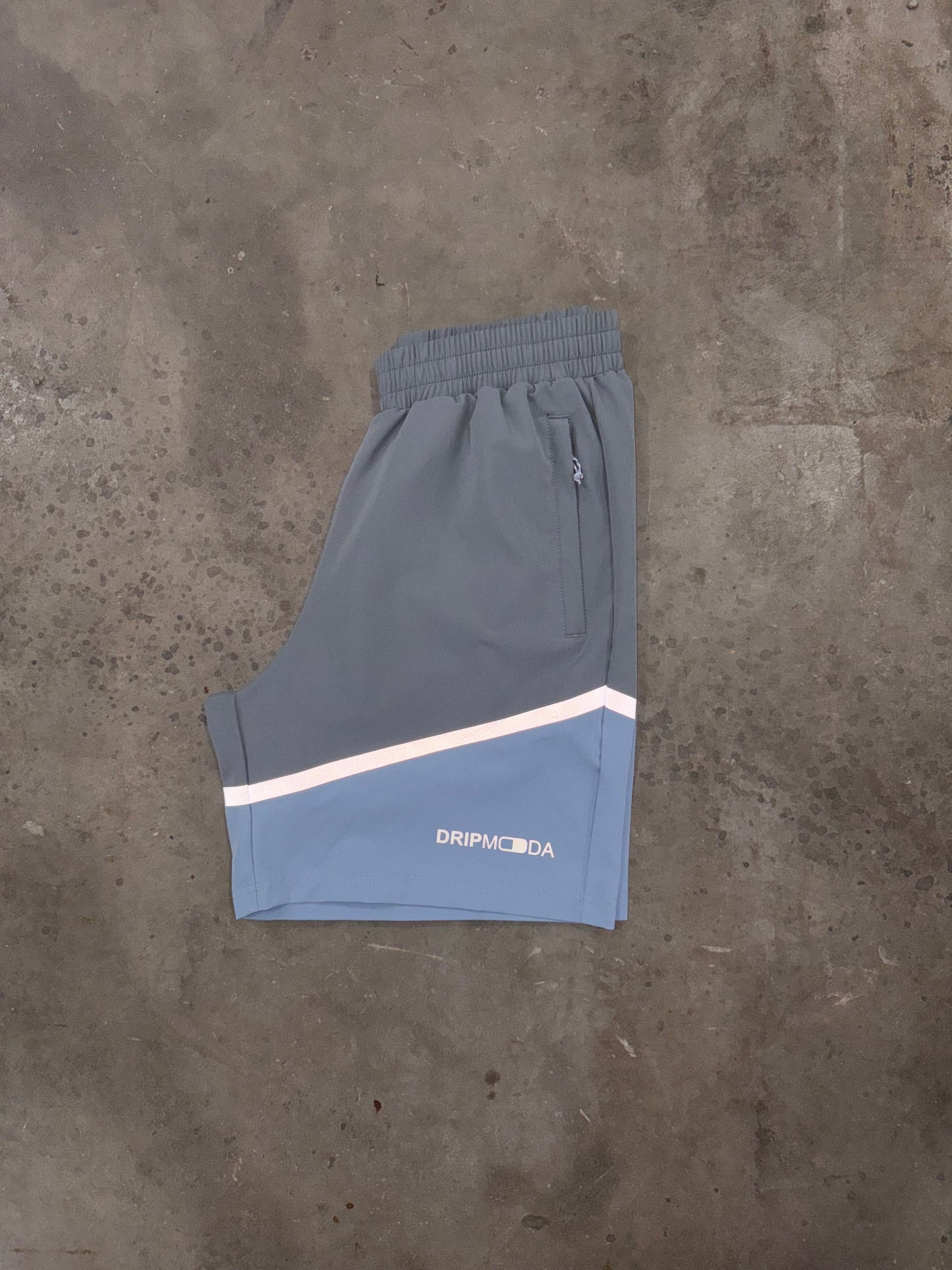 Dripmoda Elevate Short - Sky Grey