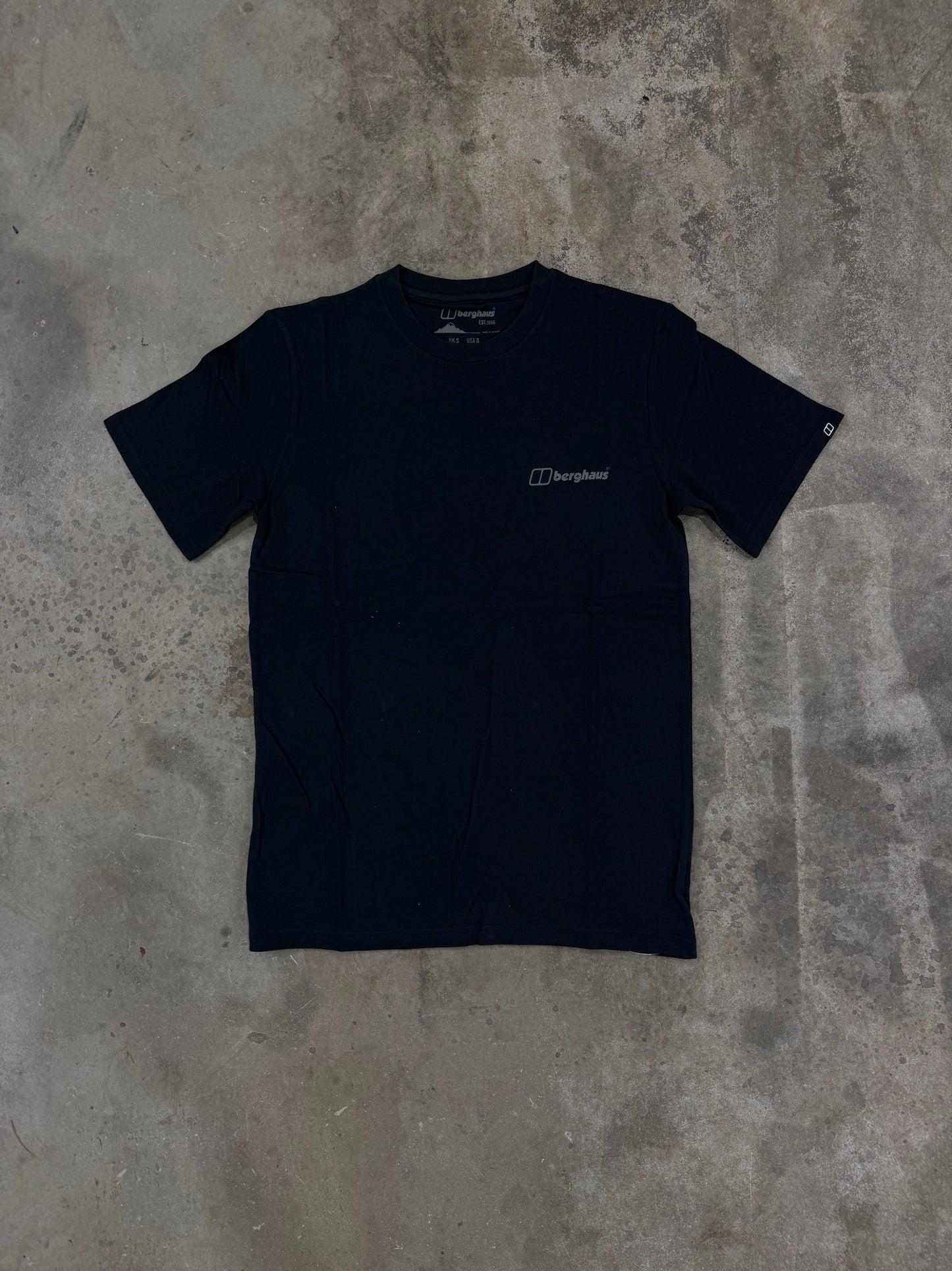 Berghaus Logo Cotton Tshirt - Black