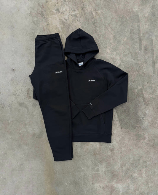 Columbia Dry Creek Black Tracksuit - Hoodie / Pant