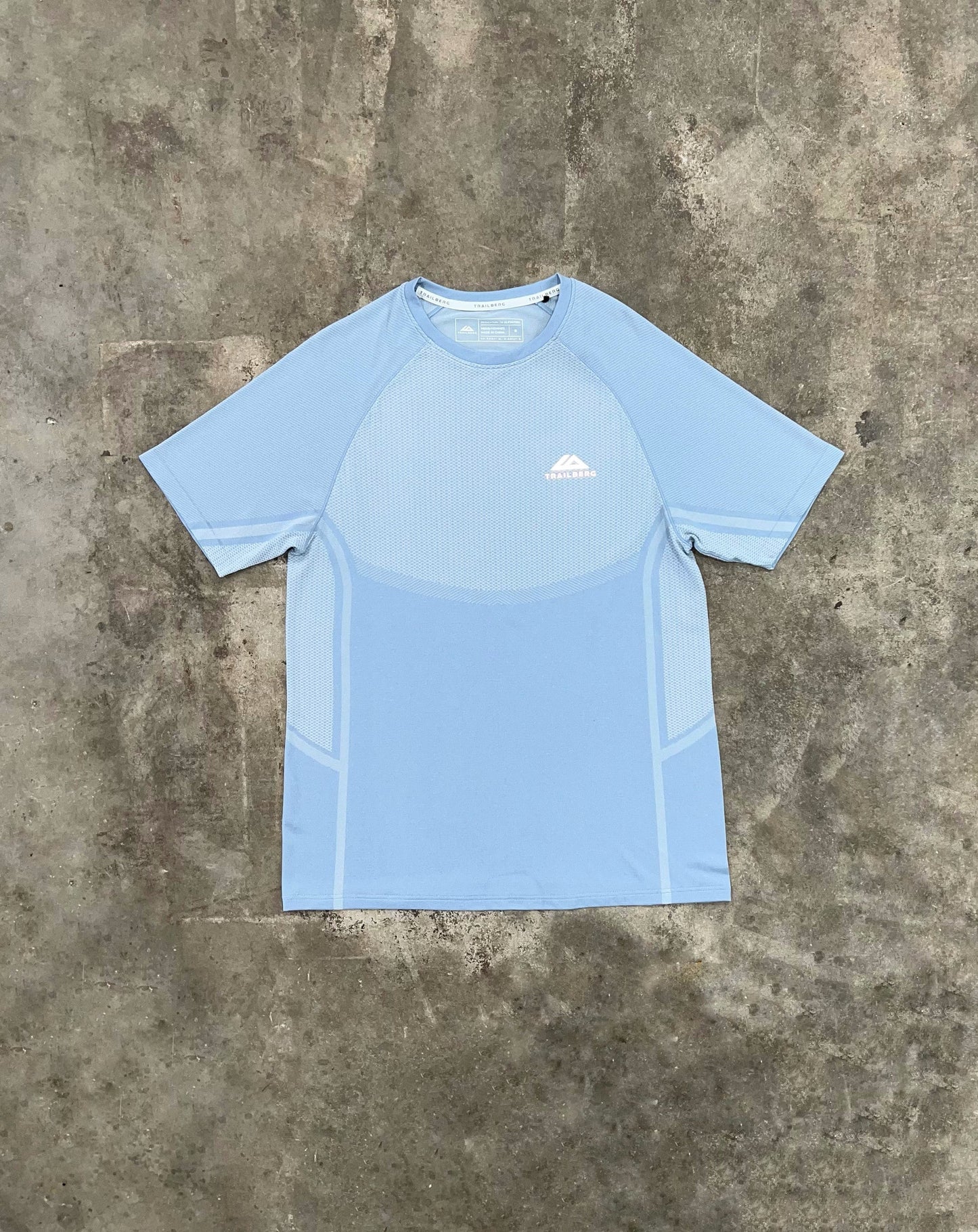 Trailberg Fusion Seamless T Shirt - Dune Blue from DripModa