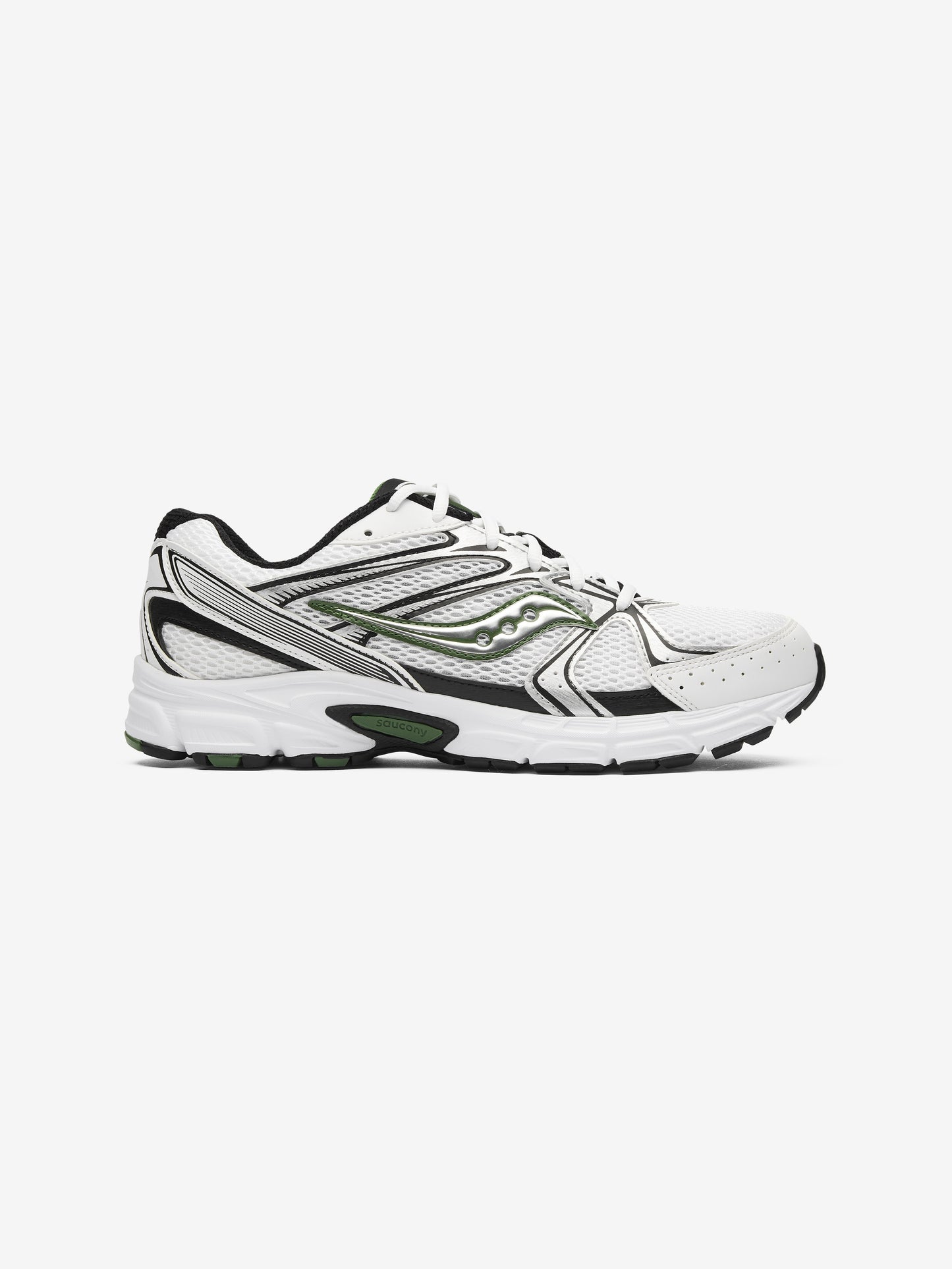 Saucony Ride Millennium Trainer - White / Pine Green