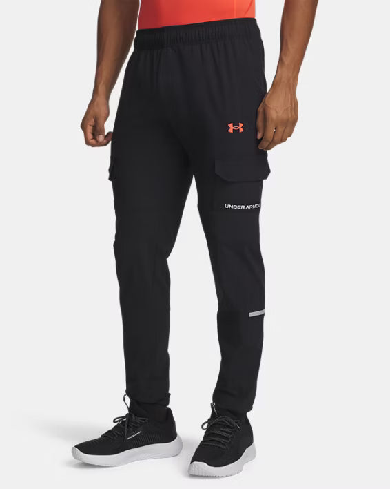 Under Armour Utility Pant - Black / Red from DripModa