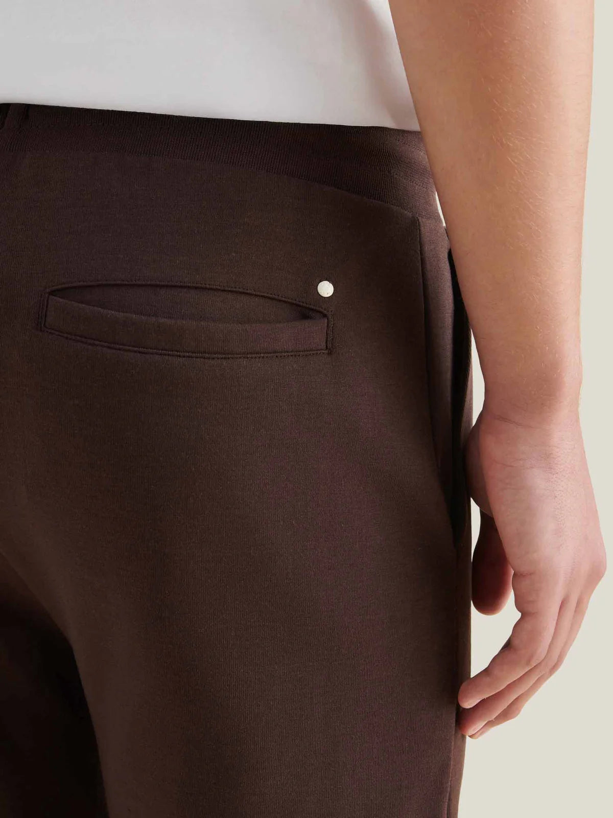 Peckham Rye Jersey Interlock Trouser - Java from DripModa