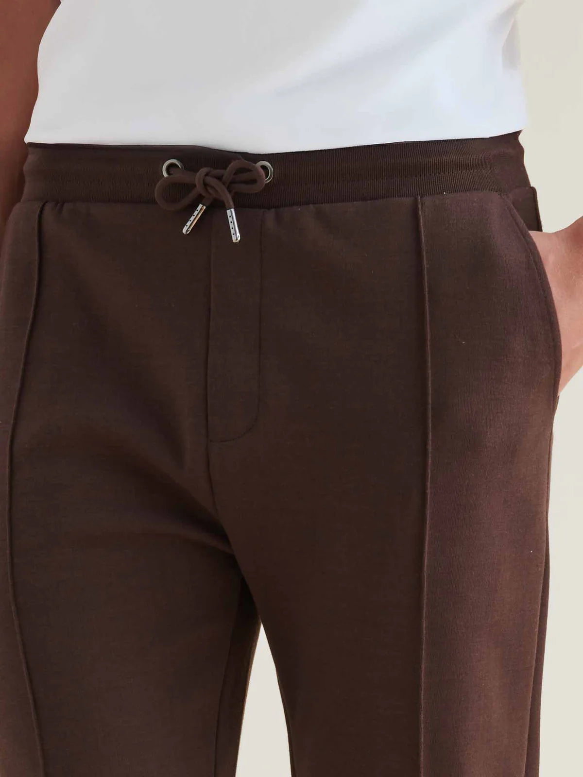 Peckham Rye Jersey Interlock Trouser - Java from DripModa