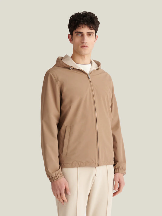 Peckham Rye Padded Reversible Jacket - Caribou from DripModa
